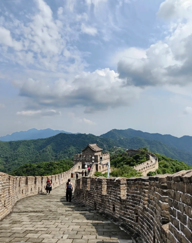 Badaling Great Wall crowd Badaling Great Wall crowd