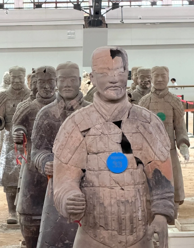 Terracotta Warriors without crowds Terracotta Warriors without crowds
