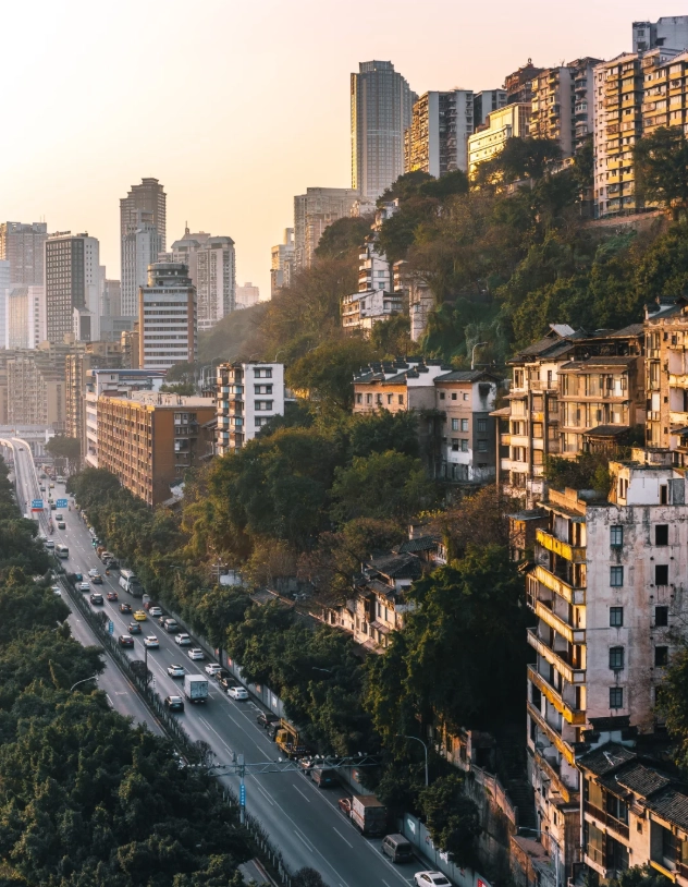 Chongqing mountain city architecture: A walk through 3D urban wonderlands