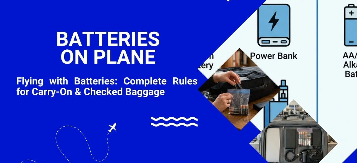 can you bring batteries on a plane