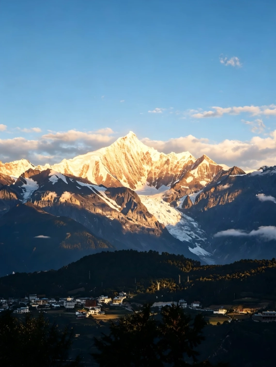 fly to Meili Snow Mountain fly to Meili Snow Mountain