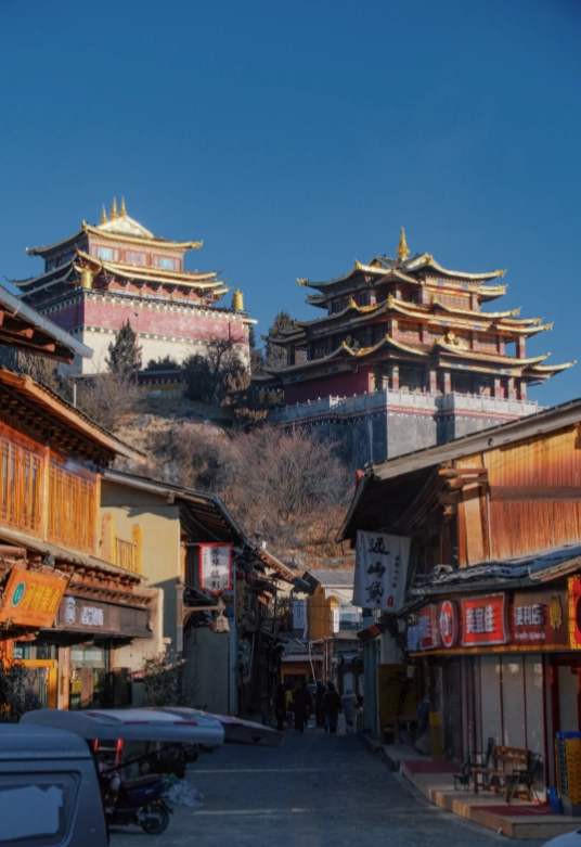 Tibetan architecture photography Tibetan architecture photography