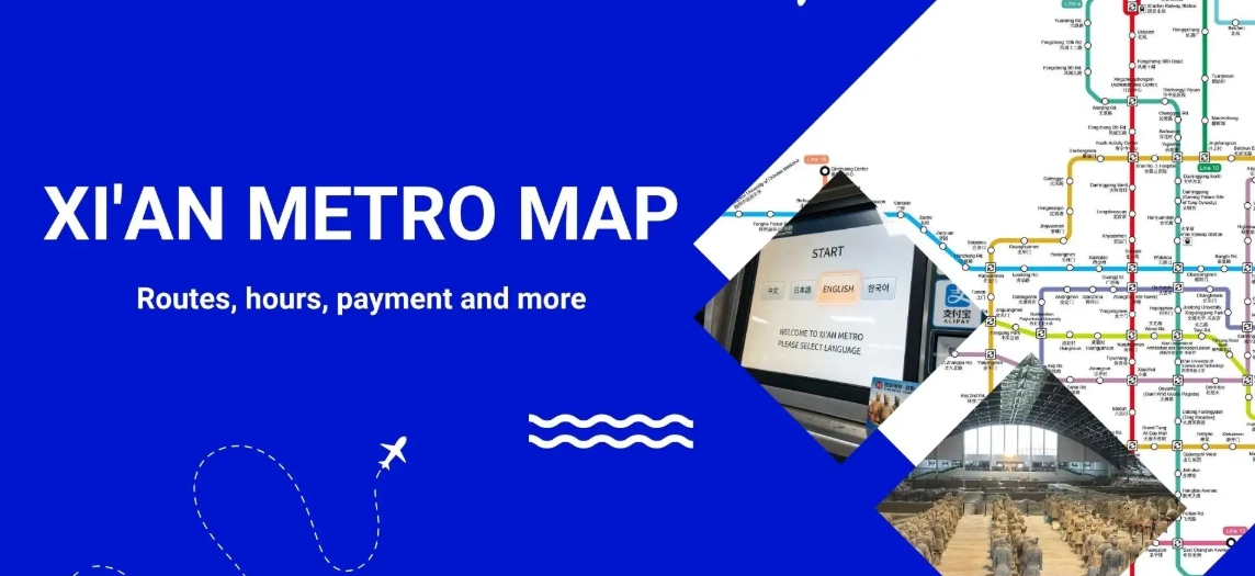 Xian metro map 2026 Xian metro map 2026