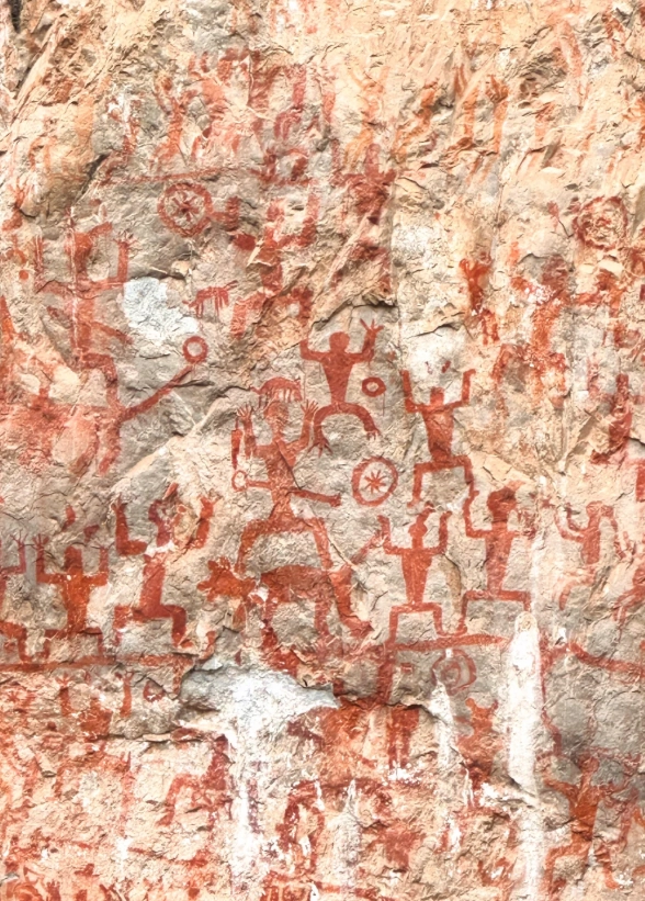 Photo of Zuojiang Huashan Rock Art: guangxi world heritage sites