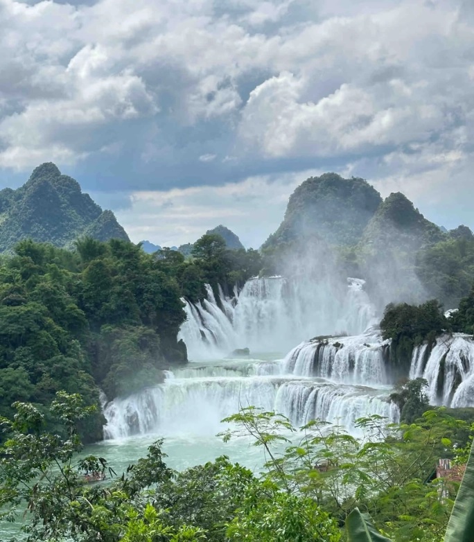 Detian waterfall photography guide Detian waterfall photography guide
