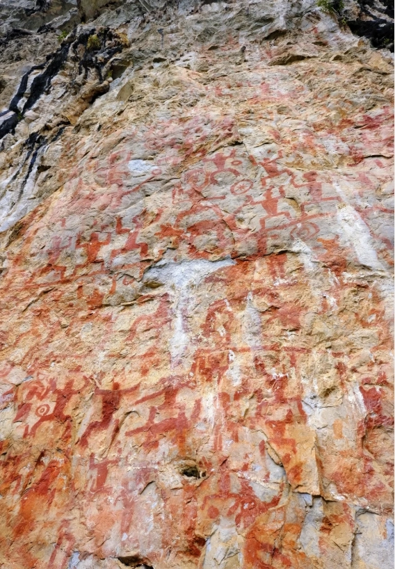 Photo of Zuojiang Huashan Rock Art: Zuojiang cliff art camera settings