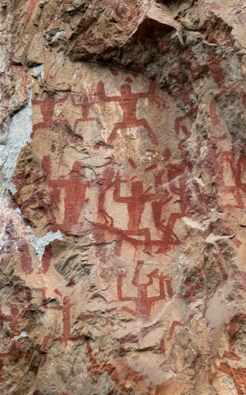 huashan rock art huashan rock art