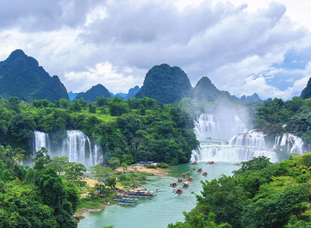 Photo of Ban Gioc-Detian Transnational Waterfall: transnational waterfall china