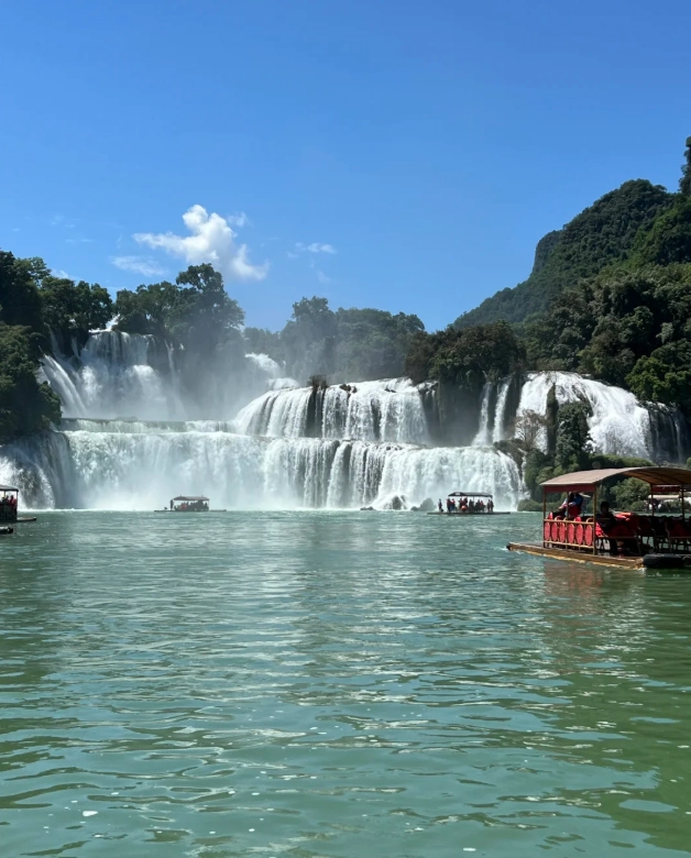 visit ban gioc waterfall from vietnam visit ban gioc waterfall from vietnam