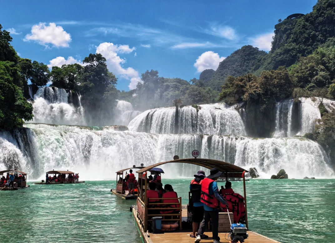 Detian waterfall tickets