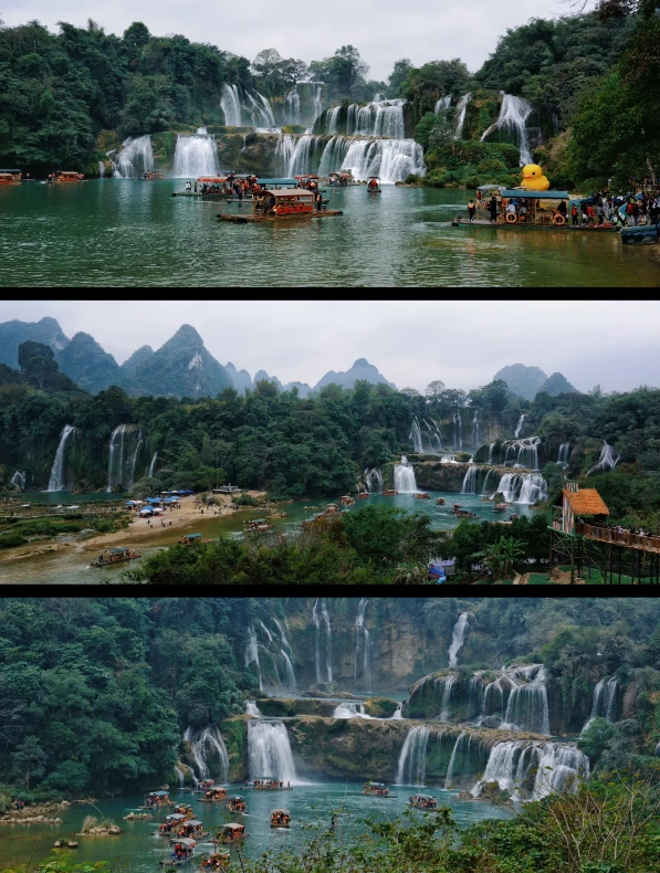 Ban Gioc waterfall from Hanoi Ban Gioc waterfall from Hanoi