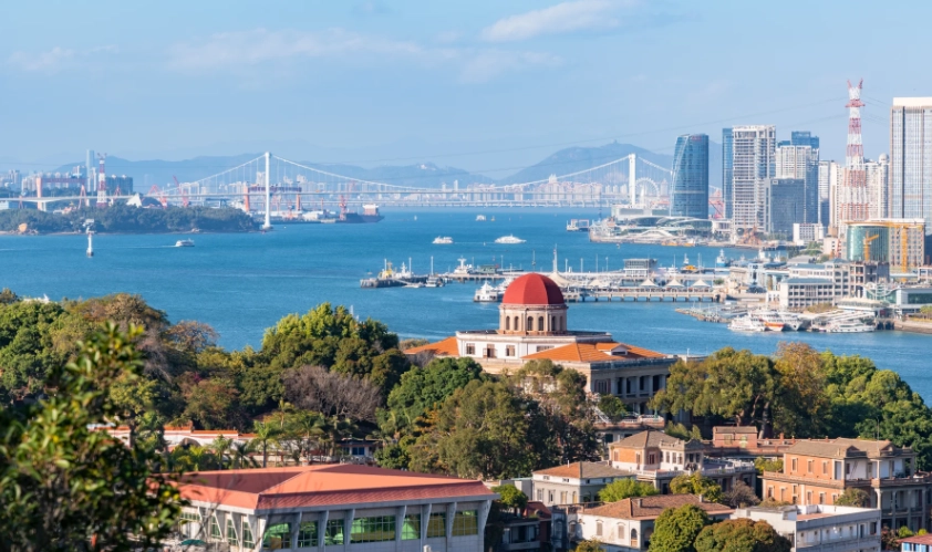 xiamen to gulangyu island