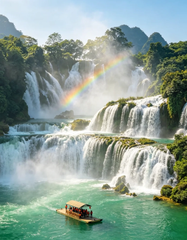 detian falls china detian falls china
