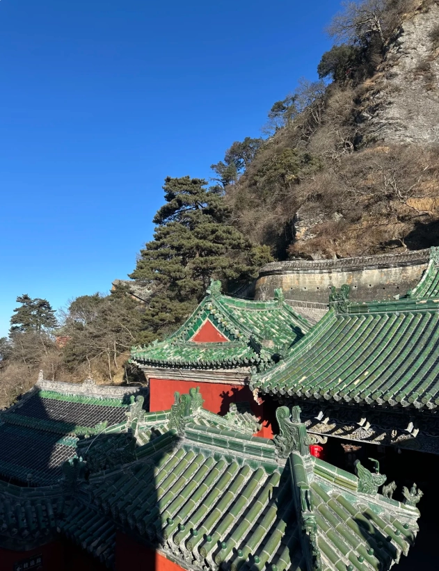 Wudang Mountains hiking trail Wudang Mountains hiking trail