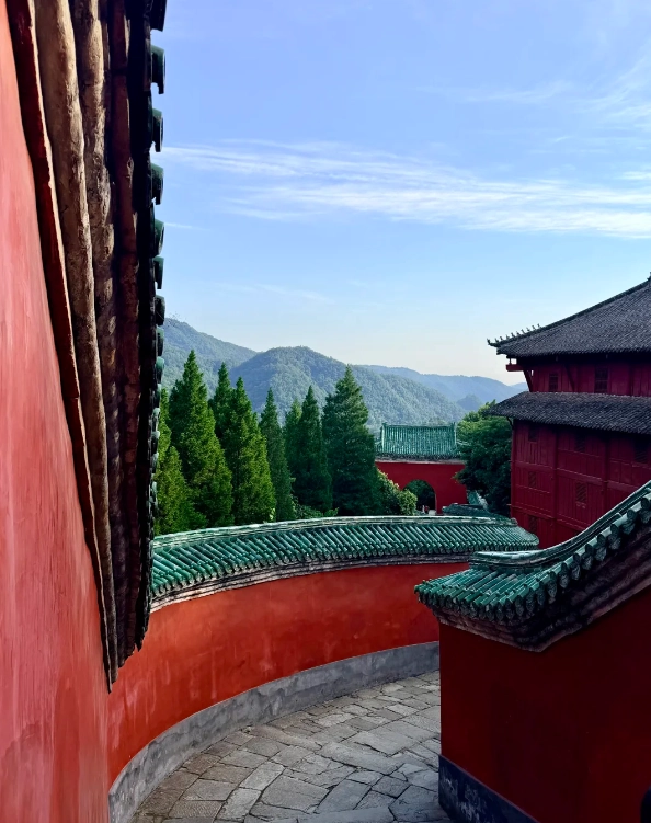 wudang mountains from wuhan wudang mountains from wuhan