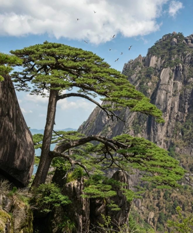 Huangshan hiking trails Huangshan hiking trails