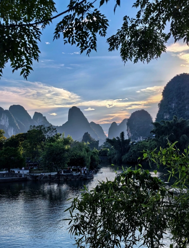 guilin with children