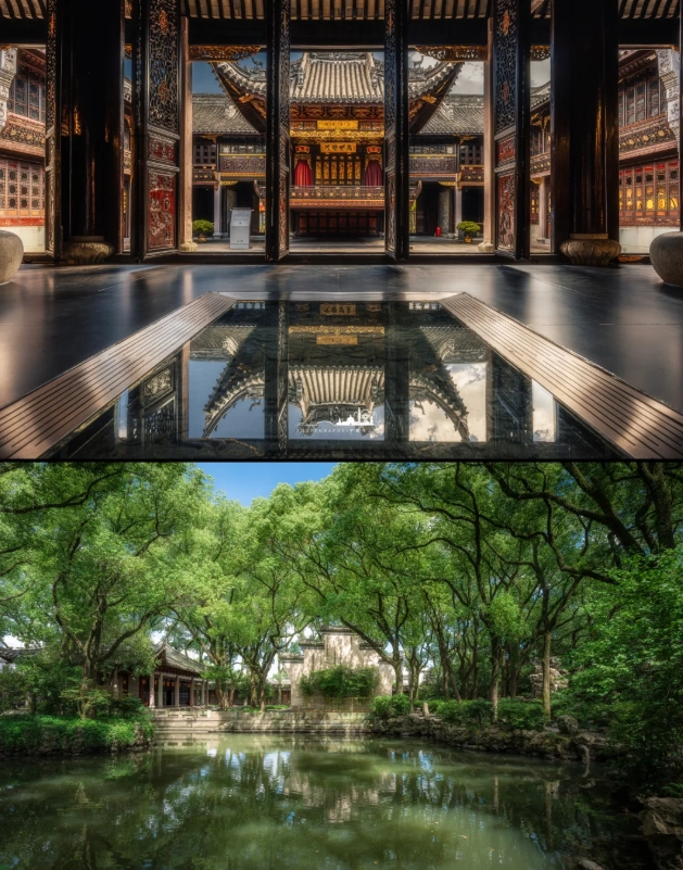 photographing Tianyi Pavilion
