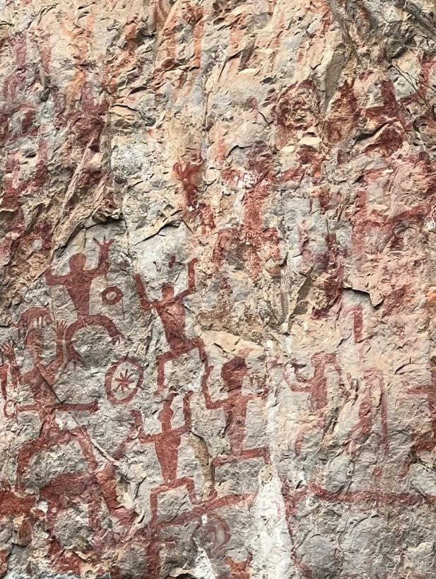 Ningming rock art boat tour Ningming rock art boat tour