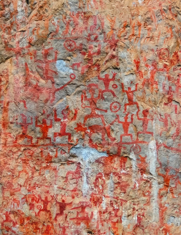 Zuojiang Huashan rock art from Chongzuo