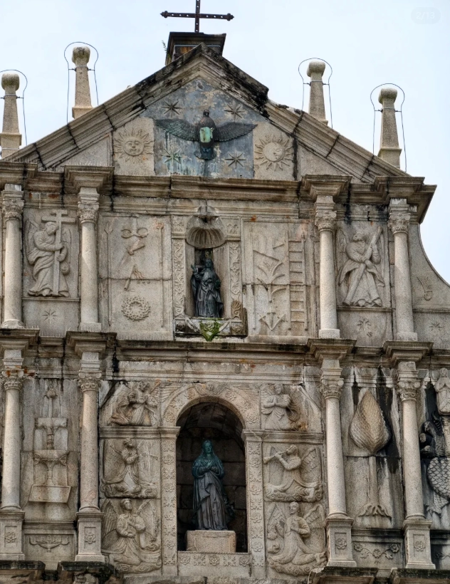 Macau historic sites map