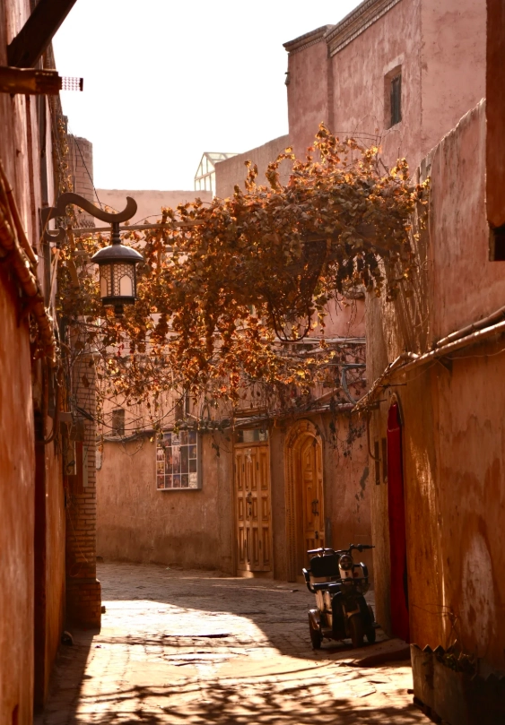 kashgar in winter