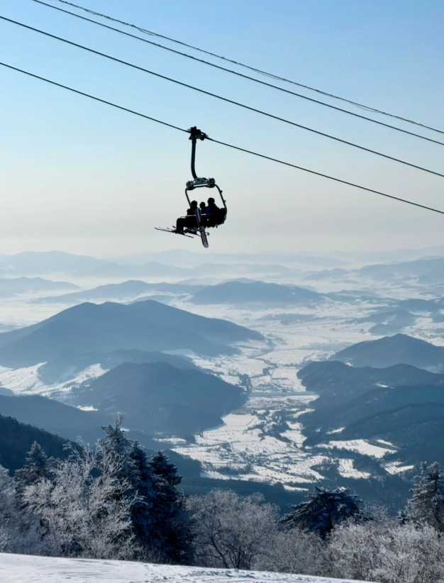 Jilin rime ice photography Jilin rime ice photography