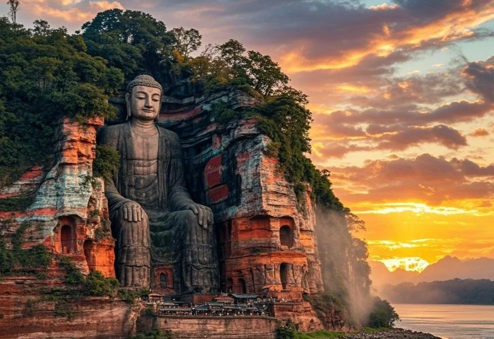 Travel photos of Leshan