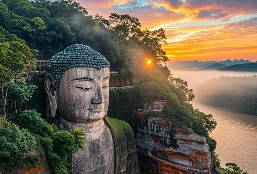Travel photos of Leshan
