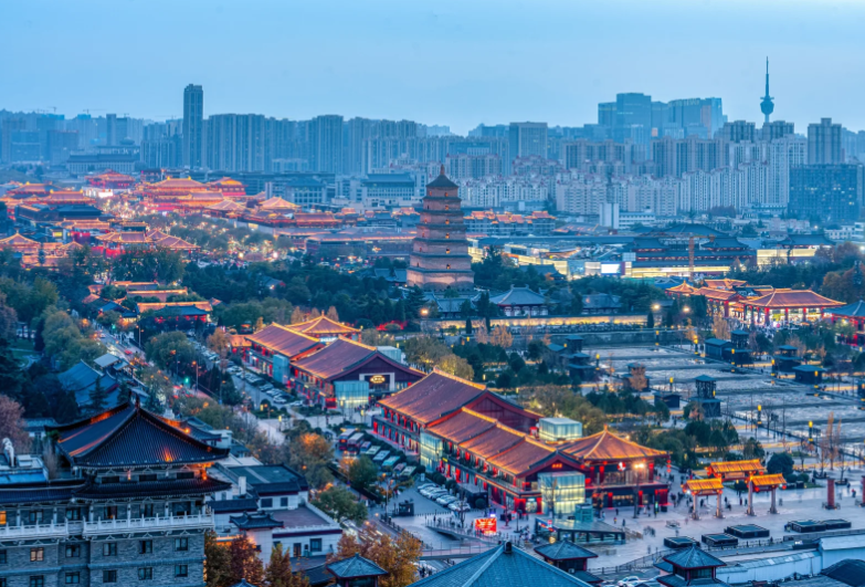 Giant Wild Goose Pagoda · Tang Dynasty Ever-Bright City